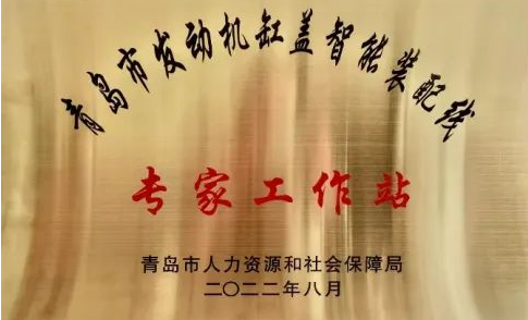 热烈祝贺博世通（青岛）智能装备有限公司成立青岛市发动机缸盖智能装备线专家工作站